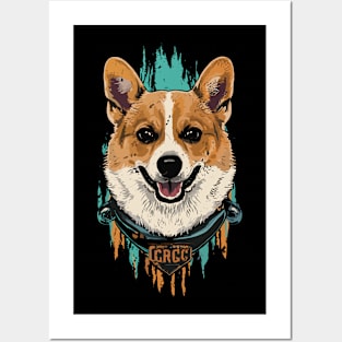 Corgi 3 Posters and Art